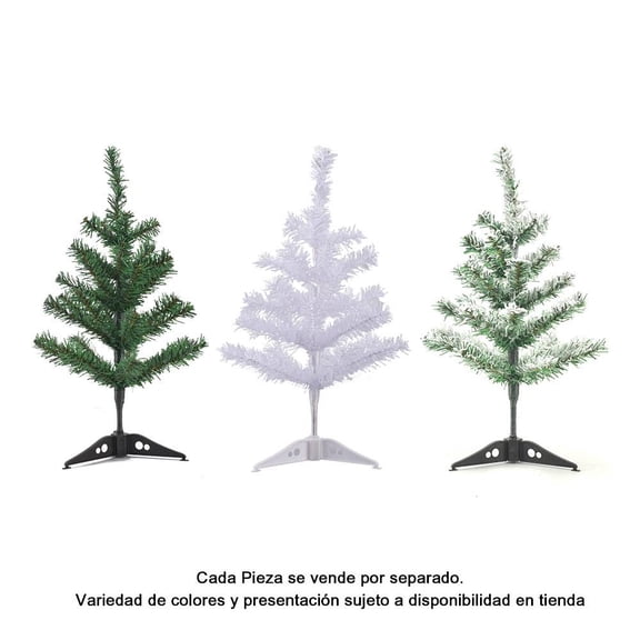 Árbol Prichos Artifical de Navidad , 38.5 cm x 5.6 cm x 5.6 cm, Varios Modelos, 1 Pieza