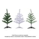 thumbnail image 1 of Árbol Prichos Artifical de Navidad , 38.5 cm x 5.6 cm x 5.6 cm, Varios Modelos, 1 Pieza, 1 of 4