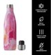 thumbnail image 3 of Botella de Agua Acero Inoxidable S'well, Recipientes con Aislamiento al vacío Triple Capa, Mantienen Bebidas Frías 36 horas y Calientes 18, Libre de BPA, Perfecta Viajar, Ágata Rosa, 500 ML, 3 of 5
