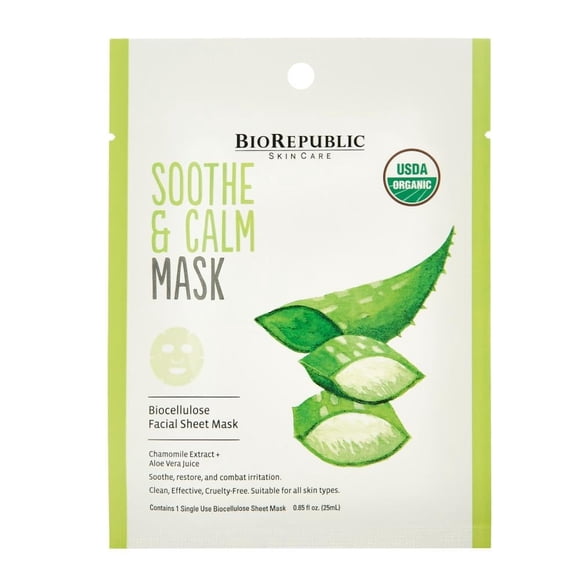 Mascarilla Facial Calmante Bio Republic 25 ml