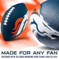 thumbnail image 2 of Foam Football Franklin Sports NFL Denver Broncos Kids 8.5, 2 of 8