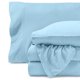 thumbnail image 1 of Juego de sábanas de vellón Bare Home Vellón Polar Tamaño Queen Bolsillo Profundo Azul Claro, 1 of 8