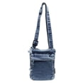 thumbnail image 2 of Monedero de mezclilla para teléfono, suave, tipo cartera, tipo , para camping, para mujer, hombre, fiesta, viajes, 2 of 8