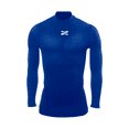 thumbnail image 1 of Playera Deportiva ZAPARI Licra de Compresion Unisex Manga Larga Azul M, 1 of 8