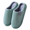 thumbnail image 2 of Pantuflas de algodón para uso doméstico | Zapatillas cálidas para parejas | Zapatos sin cordones para caminar, tanto para mujeres como para hombres, 2 of 4