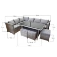 thumbnail image 3 of Sala Comedor para Jardín Esquinera Ilios Innova 6 piezas, 3 of 10