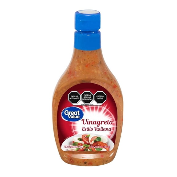 Vinagreta Great Value estilo italiana 500 ml