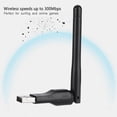thumbnail image 1 of Adaptador Wifi, Adaptador Wifi USB De Alta Velocidad, Negro 300Mbps 2Dbi Para Operativo, 1 of 7
