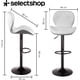 thumbnail image 2 of Set De 4 Bancos De Cocina Barra Silla Taburete Respaldo Alto, 2 of 8