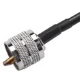 thumbnail image 3 of 15m Uhf Coaxial Cable Rg58 Cable Pl259 Cable 50 Ohms Cb Radio Antenna Cable Uhf Male To Uhf Male Lo, 3 of 3