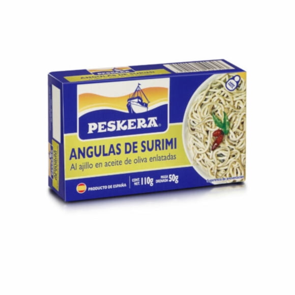Pack de 24 Angulas de Surimi Peskera 110 gr al Ajillo