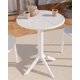 thumbnail image 1 of Mesa Redonda Tipo Bistró para Interior y Exterior 60 cm con Base Central – Diseño Moderno EKE Life Home, 1 of 5