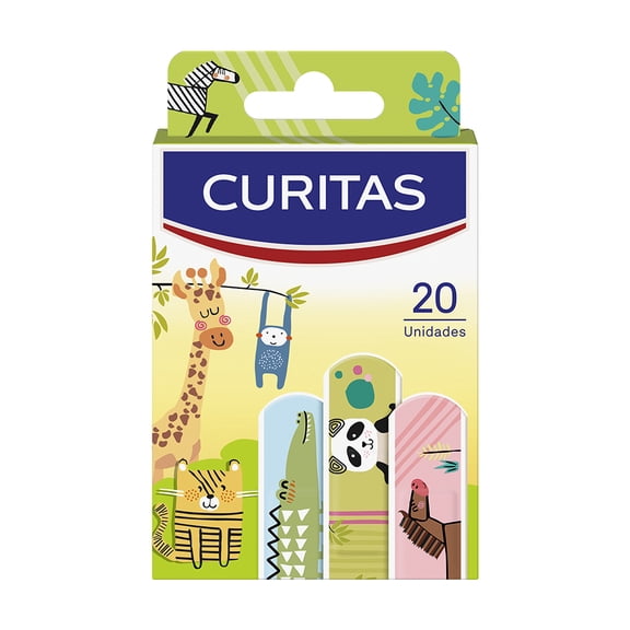 Venditas Curitas infantiles de animalitos 20 pzas