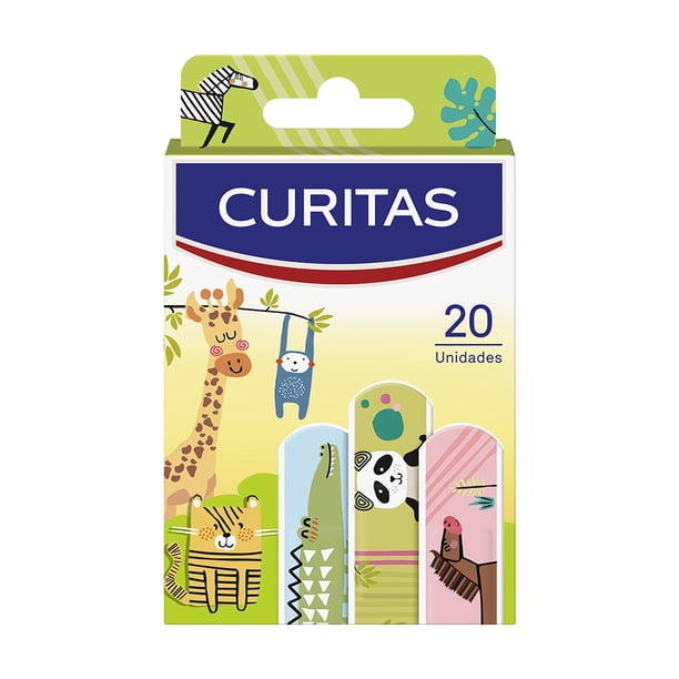 Venditas Curitas infantiles de animalitos 20 pzas