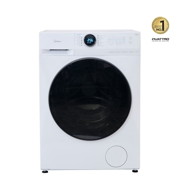 Lavasecadora Midea Carga Frontal Smart Dial Blanca 15 Kg / 8 Kg MF200D150WB/W