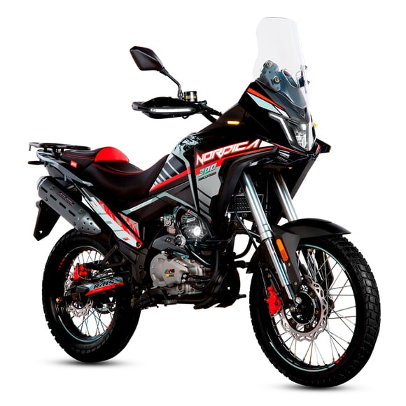 Motocicleta Adventure MB Motos Nordica 300Rojo 2026