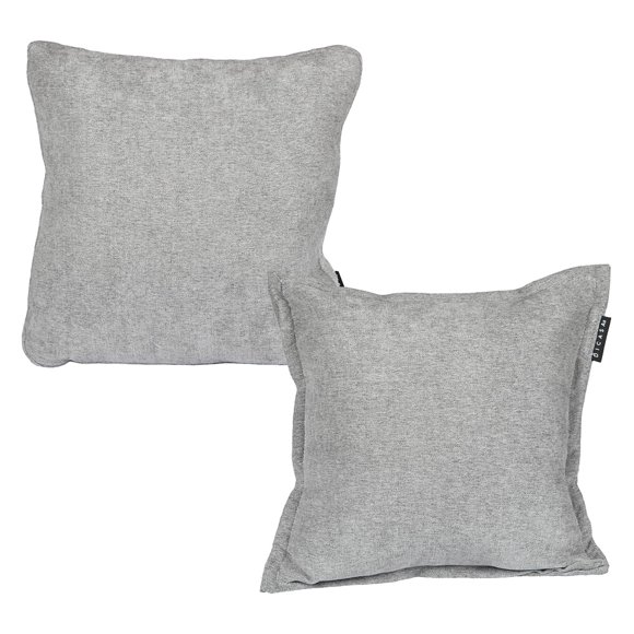 Set de 2 Cojines (1 Cuadrado + 1 Cuadrado Grande) Duke Gris