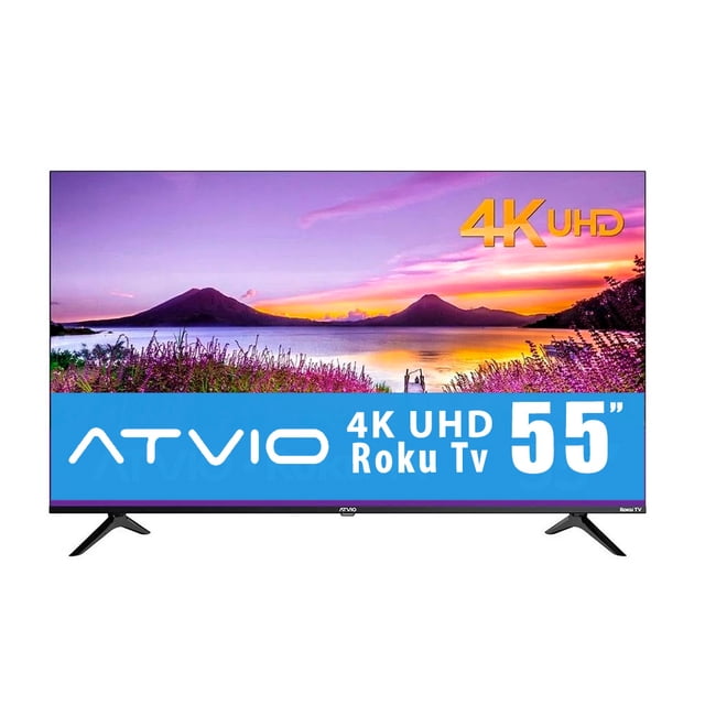 TV ATVIO 55 Pulgadas 4K Roku TV ATV5523KR