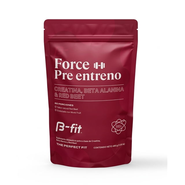 Force Creabeet + Beta Alanina & Red Beet (betabel) - 60 servicios | B-fit
