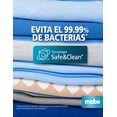 thumbnail image 3 of Lavadora Semiautomática Mabe 13 kg Doble Tina con Tecnología Safe&Clean Blanca con Tapa Azul LSM13BA, 3 of 9