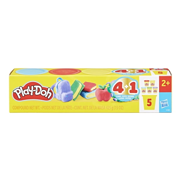 Set de Juego Hasbro Play-Doh Pack de 5 Vuelta a Clases