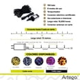 thumbnail image 3 of Luces serie 100 led interior exterior Decoración Navidad Artego  eventos bodas LED christmas string lights con temporizador, 3 of 9