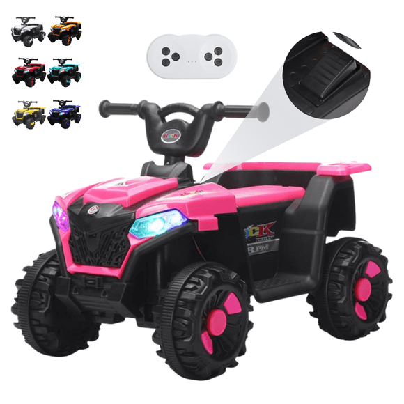 Cuatrimoto Eléctrica Para Niños Dodo Kids Bdm803 Batería 6v Rosa