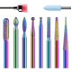 thumbnail image 1 of 10 Piezas Brocas Para Uñas Malubero Limpiador De Cutículas Taladro, 1 of 3