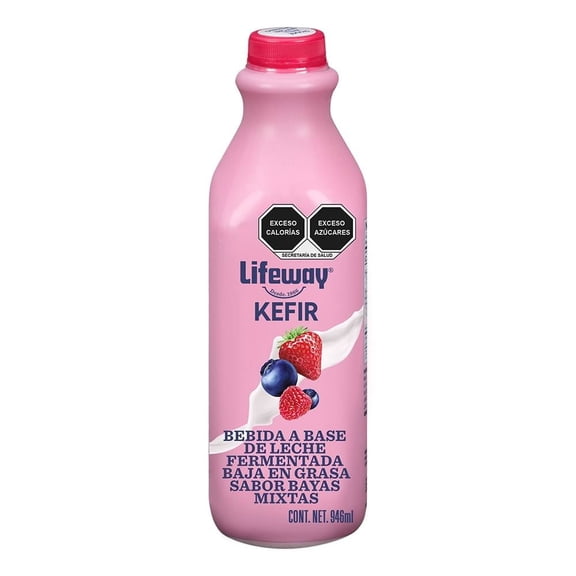 Bebida a base de leche Lifeway Kefir sabor bayas mixtas 946 ml