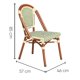 thumbnail image 2 of Silla de Exterior Rennes Verde Kessa Muebles, 2 of 3