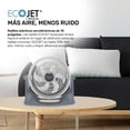 thumbnail image 3 of TAURUS AIR2GO | Ventilador de Escritorio 10 Pul. | Batería recargable | 2 en 1: Mesa y Pared | 30% Mas Flujo de Aire y Menos Ruido | Ventilador Portátil | ECOJET | 3 velocidades, 3 of 8