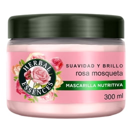 Mascarilla Capilar Suavidad y Brillo Rosa Mosqueta Herbal Essences 300 ml