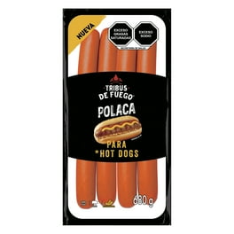 Salchicha Tribus de Fuego Polaca Hot Dog 680 g