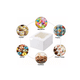 thumbnail image 3 of Mini Cajas Con Ventana Para Pasteles Donas Regalos Pan 30 Pz Blanco, 3 of 3