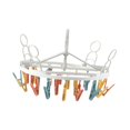 thumbnail image 4 of Colgador de secado de calcetines, estante de secado de ropa, ahorro de espacio, Clip para colgar ropa, colgador de ropa interior para sombreros de Multicolor, 4 of 9