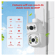 thumbnail image 2 of "2pcs Cámara De Seguridad Exterior Wifi Hd 8mp Lab.G Blancas ", 2 of 5