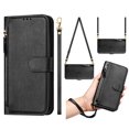 thumbnail image 2 of Funda para Xiaomi POCO F6 PRO Cartera de Mano con Cremallera y Correa Cruzada Desmontable, 2 of 5