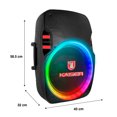 thumbnail image 5 of Bocina Bluetooth Kaiser KSE-1015MX 15 pulgadas 40 W RMS con Luz LED y Tripie, 5 of 5