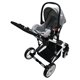 thumbnail image 4 of Sistema de Viaje Angelin Baby  Noni Gris + Pañalera y Cambiador, 4 of 4