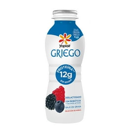 Yoghurt bebible Yoplait Griego con moras bajo en grasa 220 g