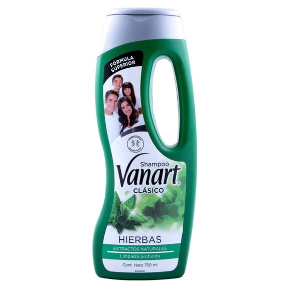 Shampoo Vanart Hierbas Cabello Hidratado y Luminoso 750ml
