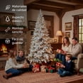 thumbnail image 2 of Arbol Navidad Luces Led Super Nevado 1.90m Pino Navideño Ramas Escarchadas, 2 of 9