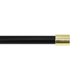 thumbnail image 1 of Cortinero Ajustable Negro Mat Dorado 167-304 Cm, 1 of 3
