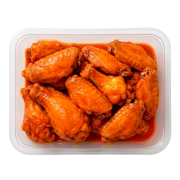 Alitas de Pollo Adobadas por kg Peso Aprox por Charola 900 a 1000 g
