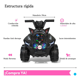 thumbnail image 2 of Cuatrimoto Eléctrica Montable TEK-188L para Niños 3-6 Años Bluetooth Luces LED Música 4 Ruedas Soporta 25 kg Negro, 2 of 6