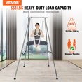 thumbnail image 2 of VEVOR Marco de yoga aereo y hamaca de yoga, soporte de columpio de yoga profesional de 9,67 pies de altura, viene con hamaca aerea de 6,6 yardas, capacidad de carga máxima de 551,15 libras, 2 of 9