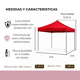 thumbnail image 2 of Carpa Plegable Reforzada sin Paredes 3x3 m - Color Verde, 2 of 5