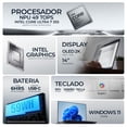 thumbnail image 2 of Laptop IA PC HP OmniBook X Flip 2 en 1 14-kb0023dx Intel Core Ultra 7 355 16GB 1TB Pantalla 14" Touch OLED 2K Copilot+ PC NPU 49 TOPS Windows 11 Teclado Ingles, 2 of 6