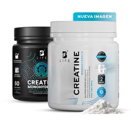 Creatina Monohidratada Micronizada Pura 300g | 60 Tomas En Polvo | B Life