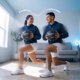 thumbnail image 4 of Kit 2 Balones Medicinales de 3 kg Negro Muuk Fitness, 4 of 6